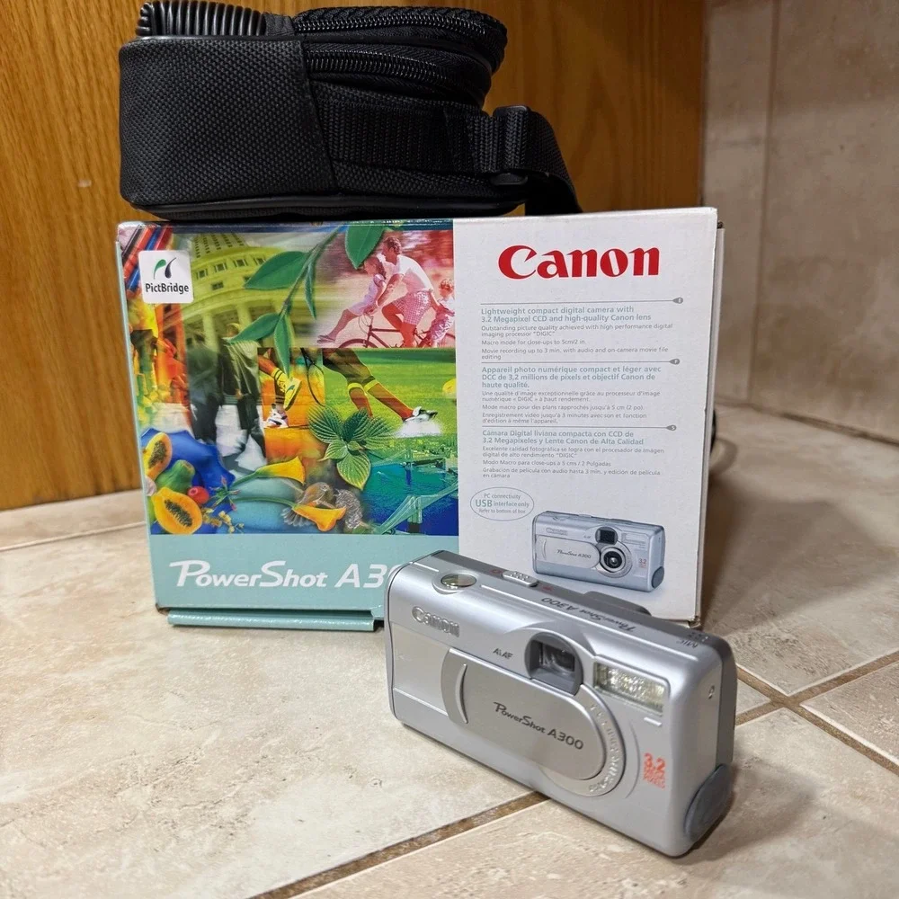 Canon PowerShot A300 Gray Digital Camera